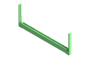 337-041-521-168 - EDAC Card Edge Connector